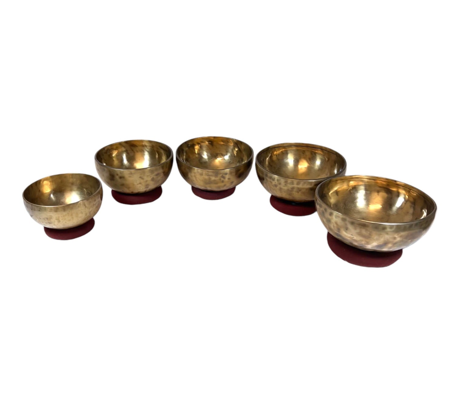 Bronze Matte Singing Bowl Set