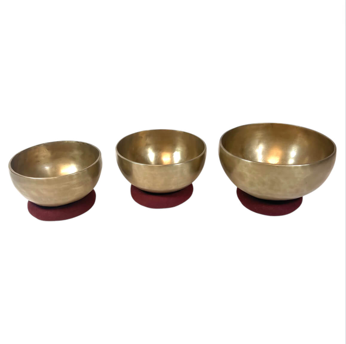 Bronze Matte Singing Bowl Set