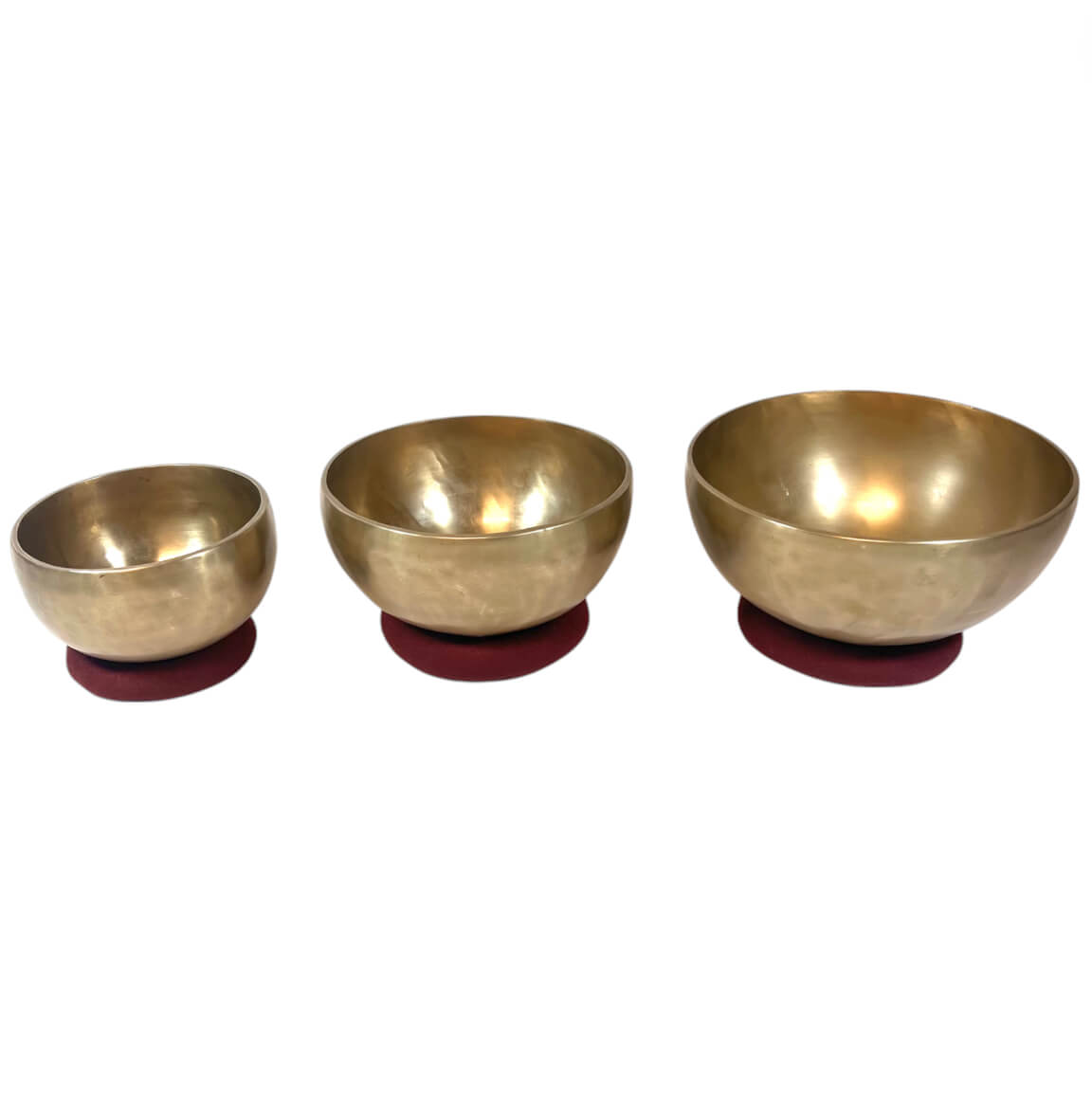 Bronze Matte Singing Bowl Set