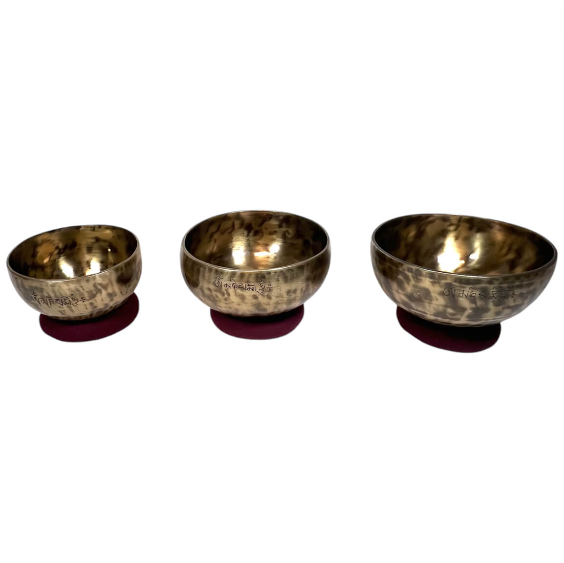 Moon Singing Bowl Set Inside