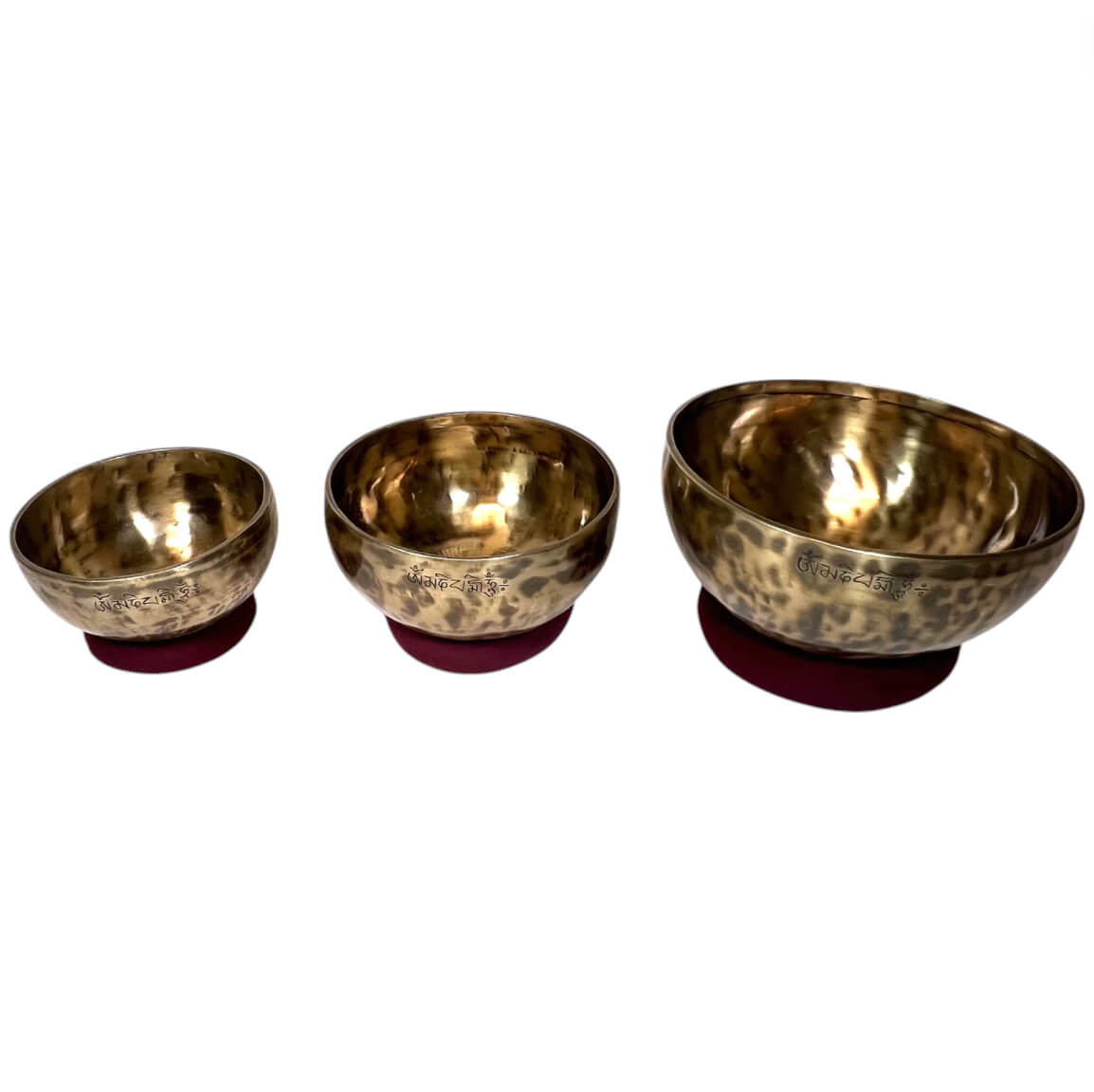 Moon Singing Bowl Set Inside