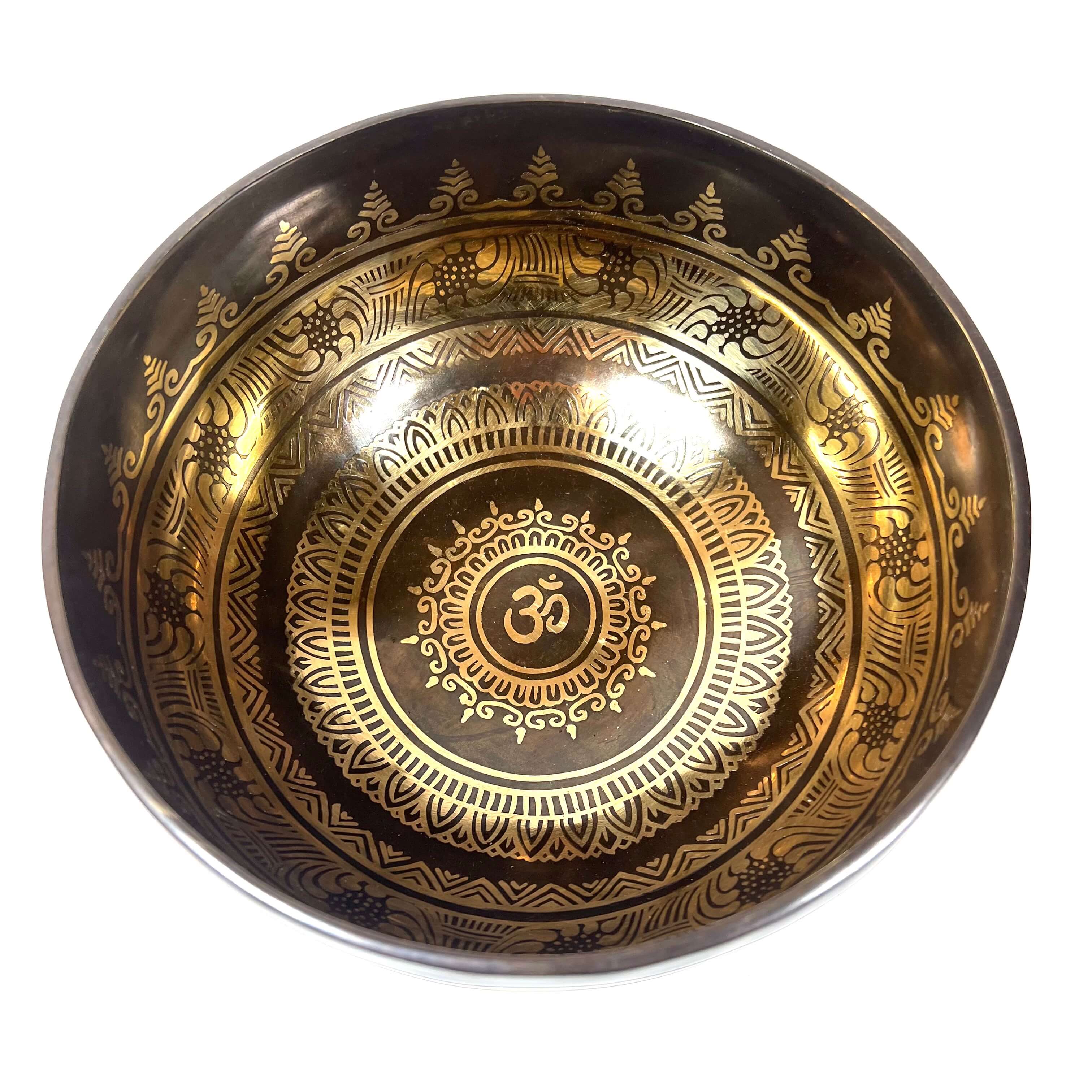 Tibetan Singing Bowl Inside