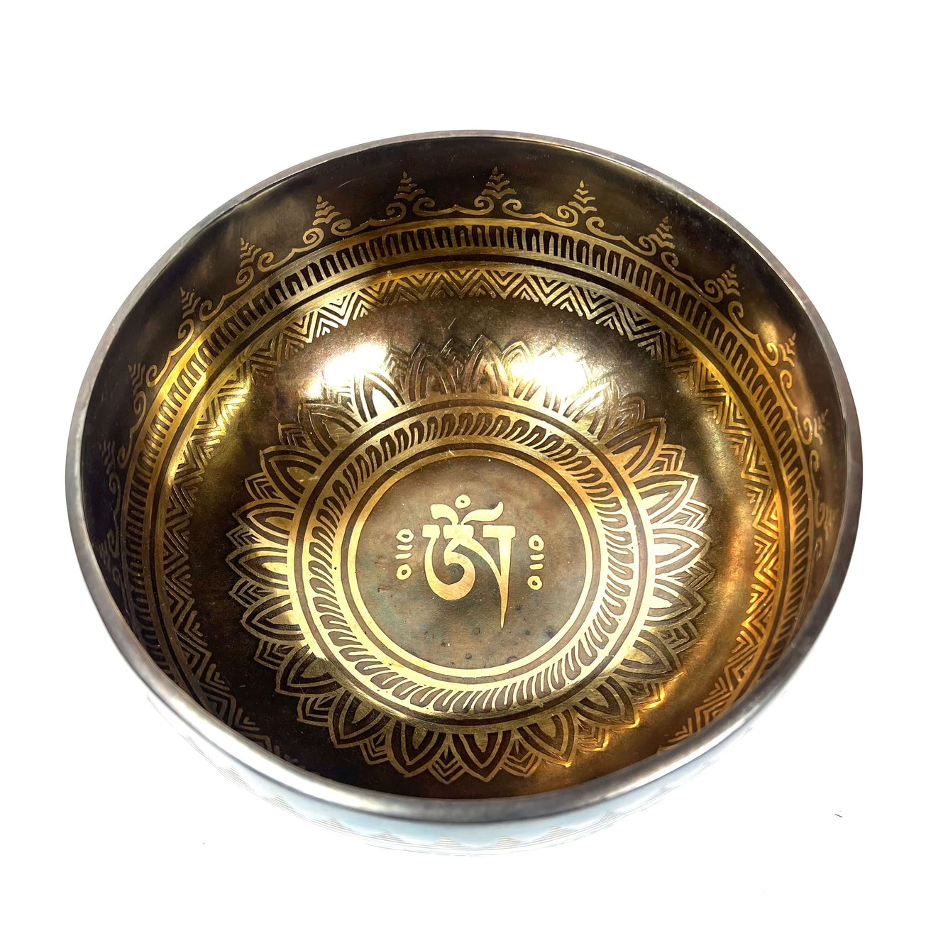 Tibetan Singing Bowl Inside