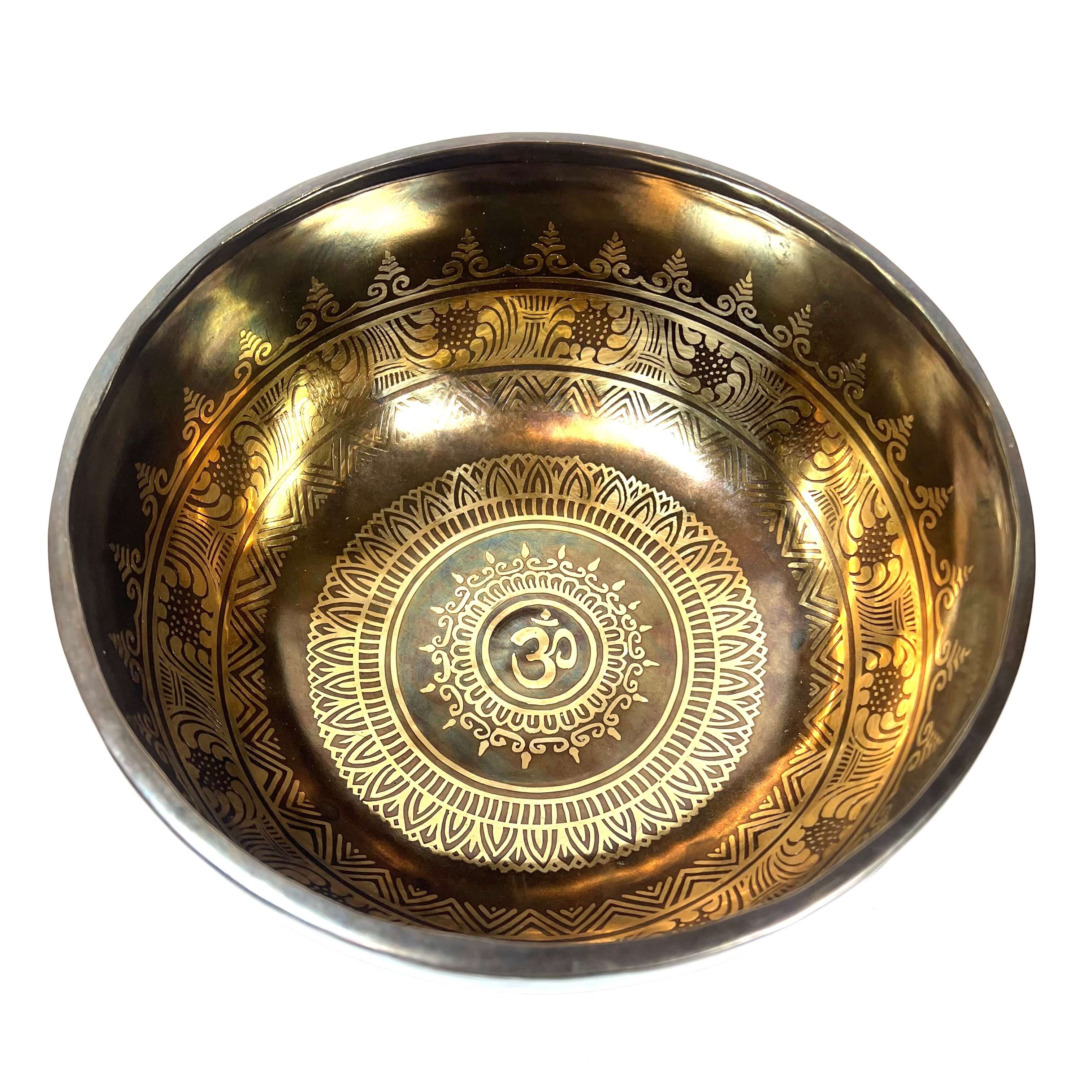 Tibetan Singing Bowl Inside