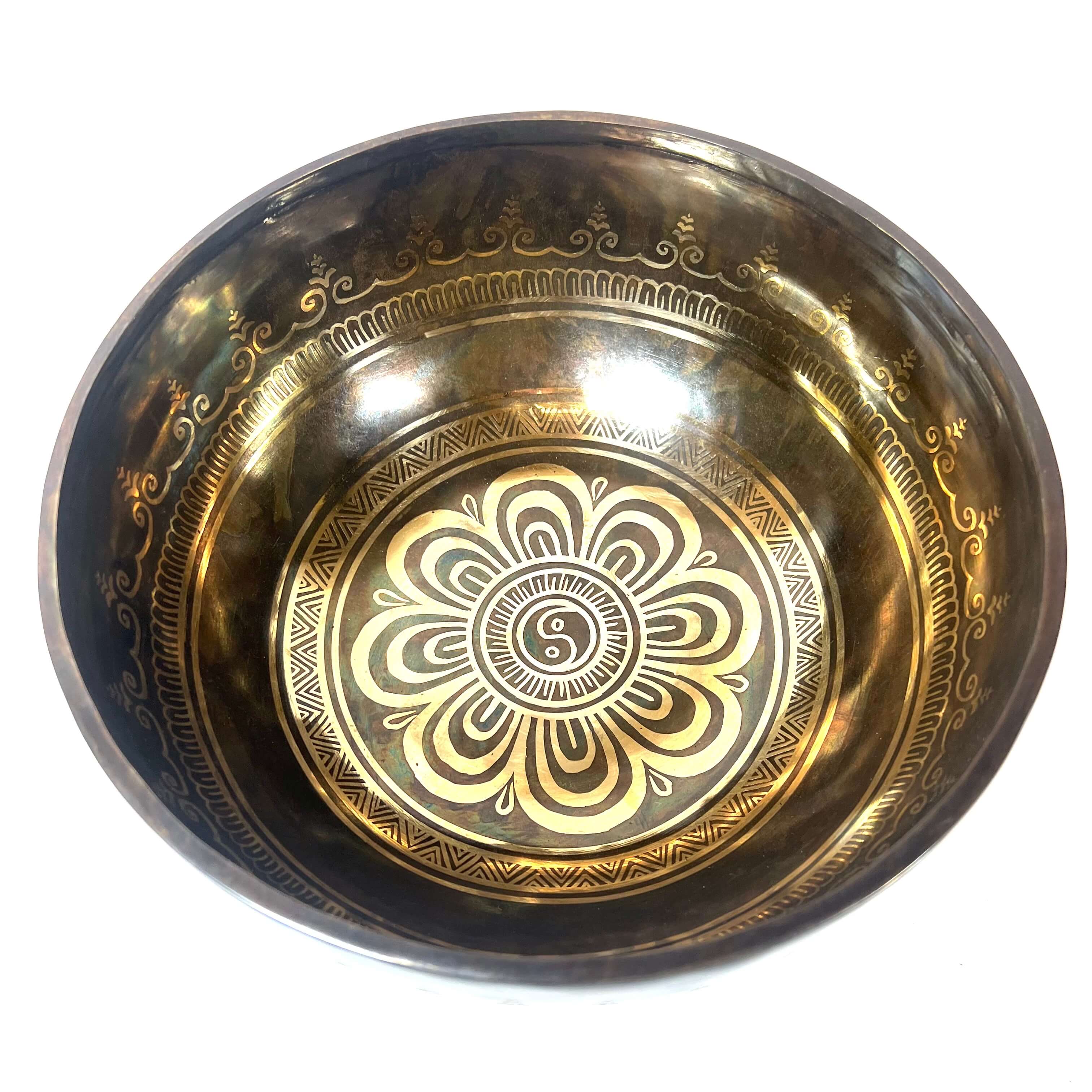 Tibetan Singing Bowl Inside