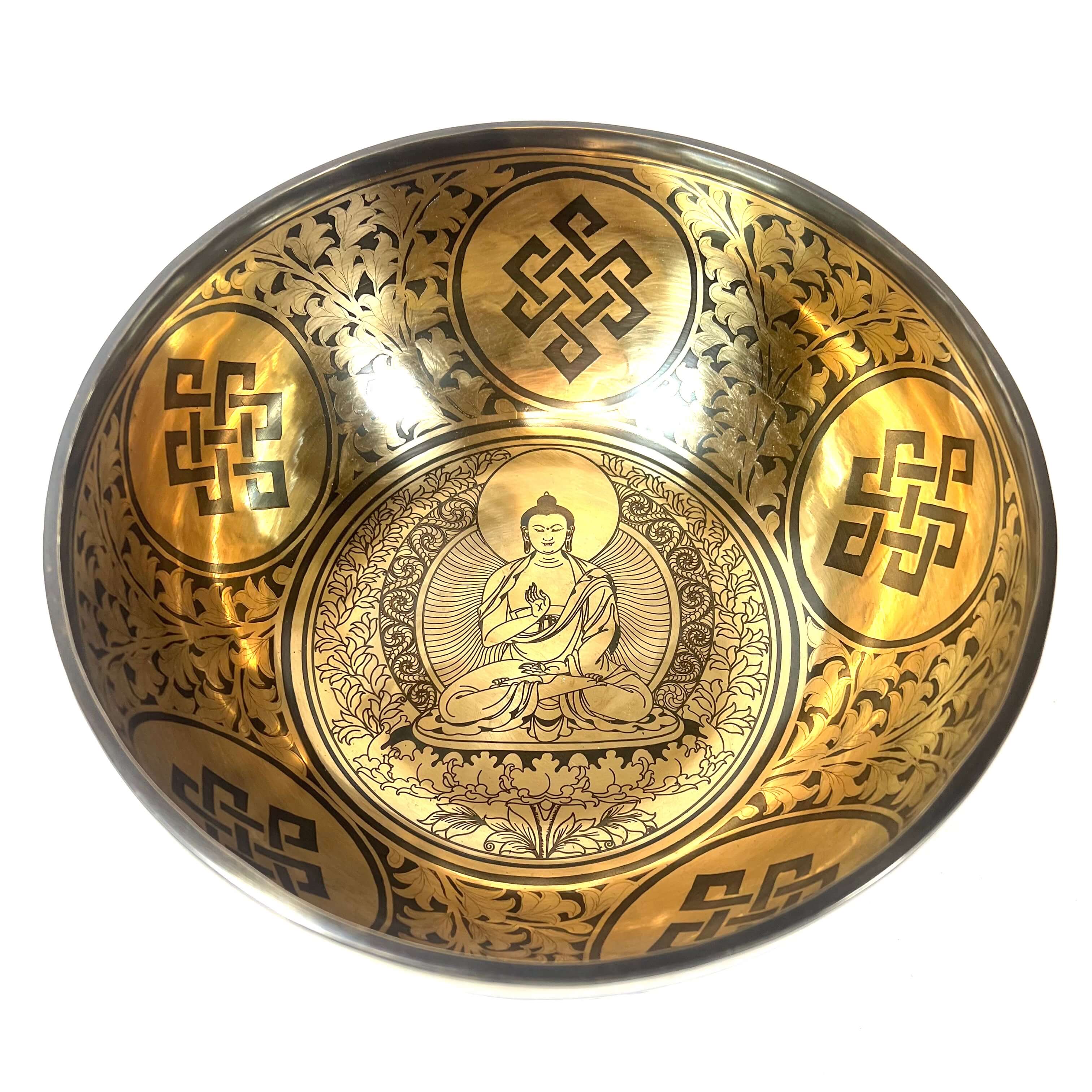 Tibetan Singing Bowl Inside