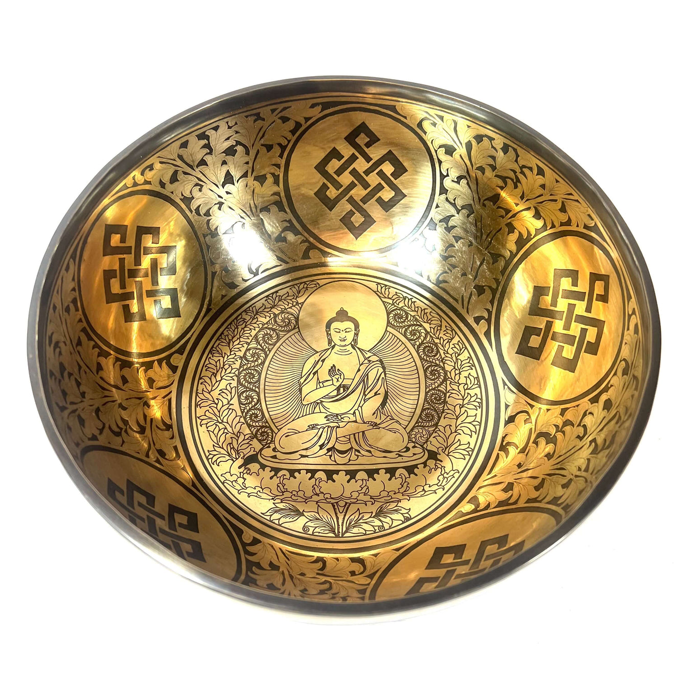 Tibetan Singing Bowl Inside