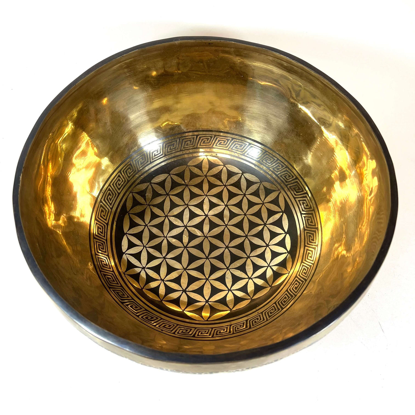 Tibetan Singing Bowl Inside